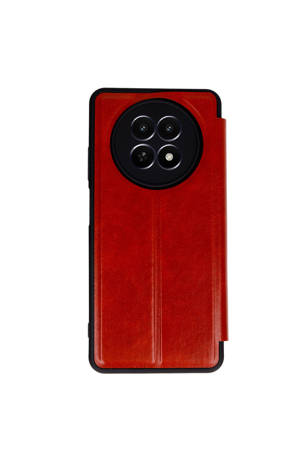 Realme 12 5G Uyumlu Kılıf Flip Cover - Kırmızı