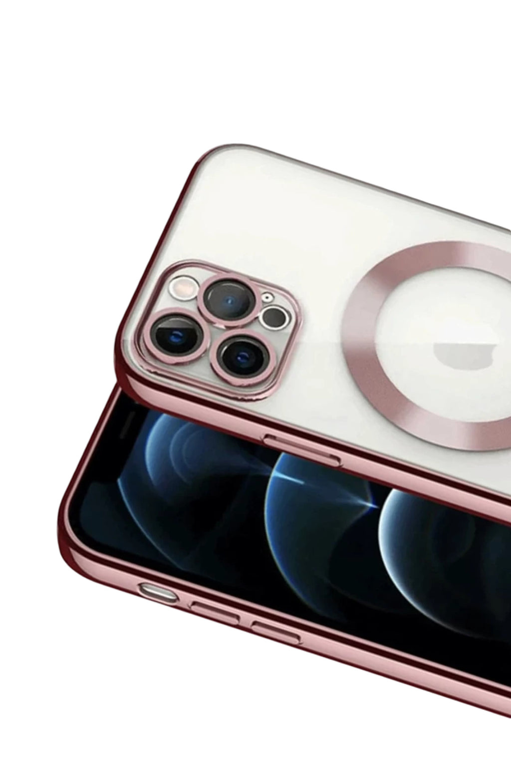 Apple iPhone 13 Pro Uyumlu Kılıf Kross Magneticsafe Kapak - Rose