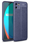 Realme C11 Uyumlu Kılıf Auto Focus Kapak - Lacivert