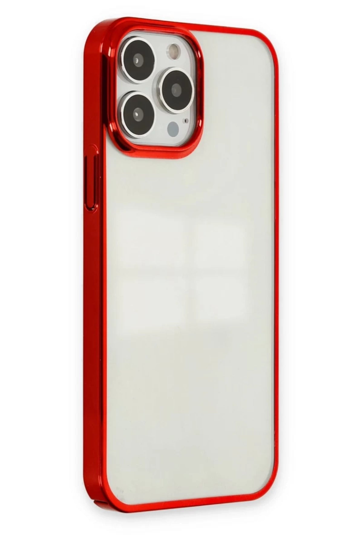 Apple iPhone 14 Pro Uyumlu Kılıf Element Silikon - Kırmızı