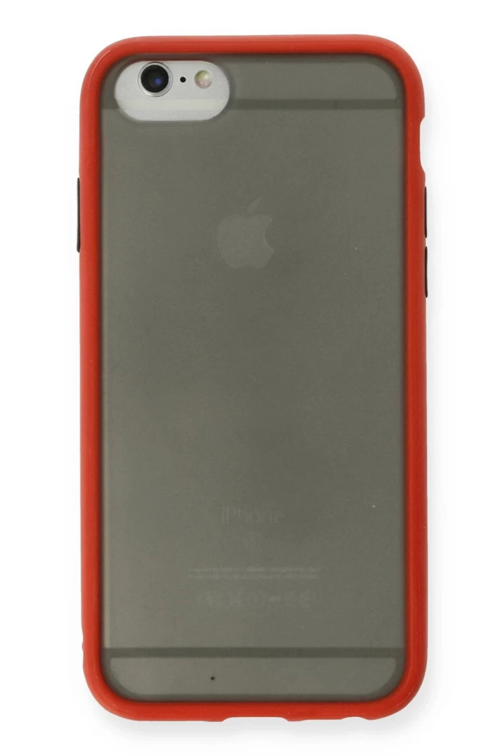 Apple iPhone 6 Uyumlu Kılıf Montreal Silikon Kapak - Kırmızı