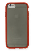 Apple iPhone 6 Uyumlu Kılıf Montreal Silikon Kapak - Kırmızı
