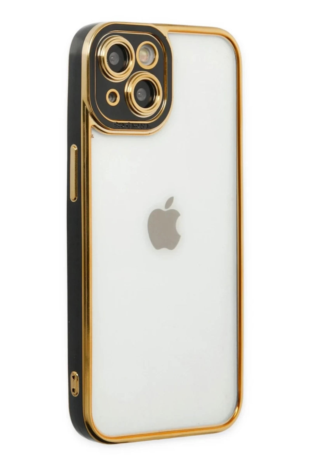 Apple iPhone 14 Plus Uyumlu Kılıf Liva Lens Silikon - Siyah