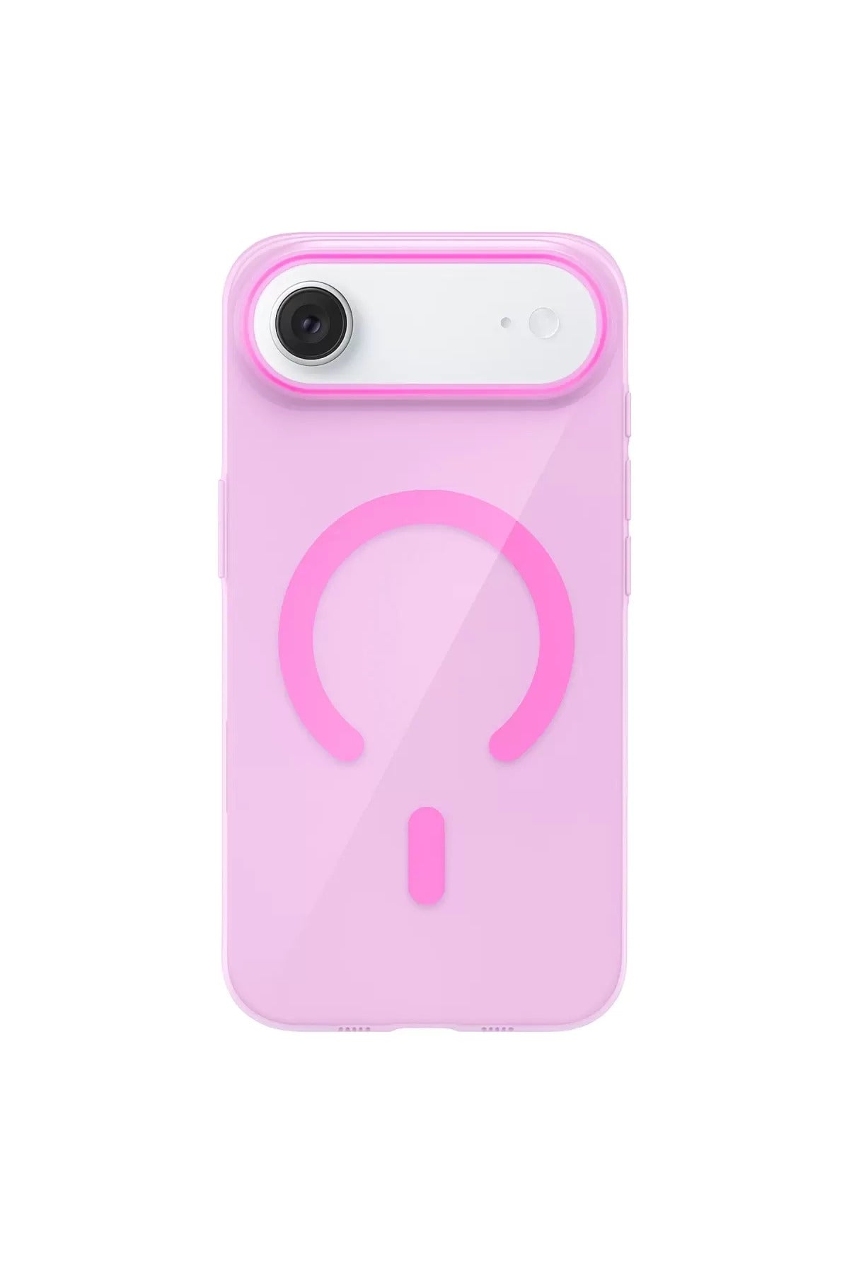 Joko Apple iPhone 17 Air Uyumlu PC Blank Magsafe Kapak - Pembe