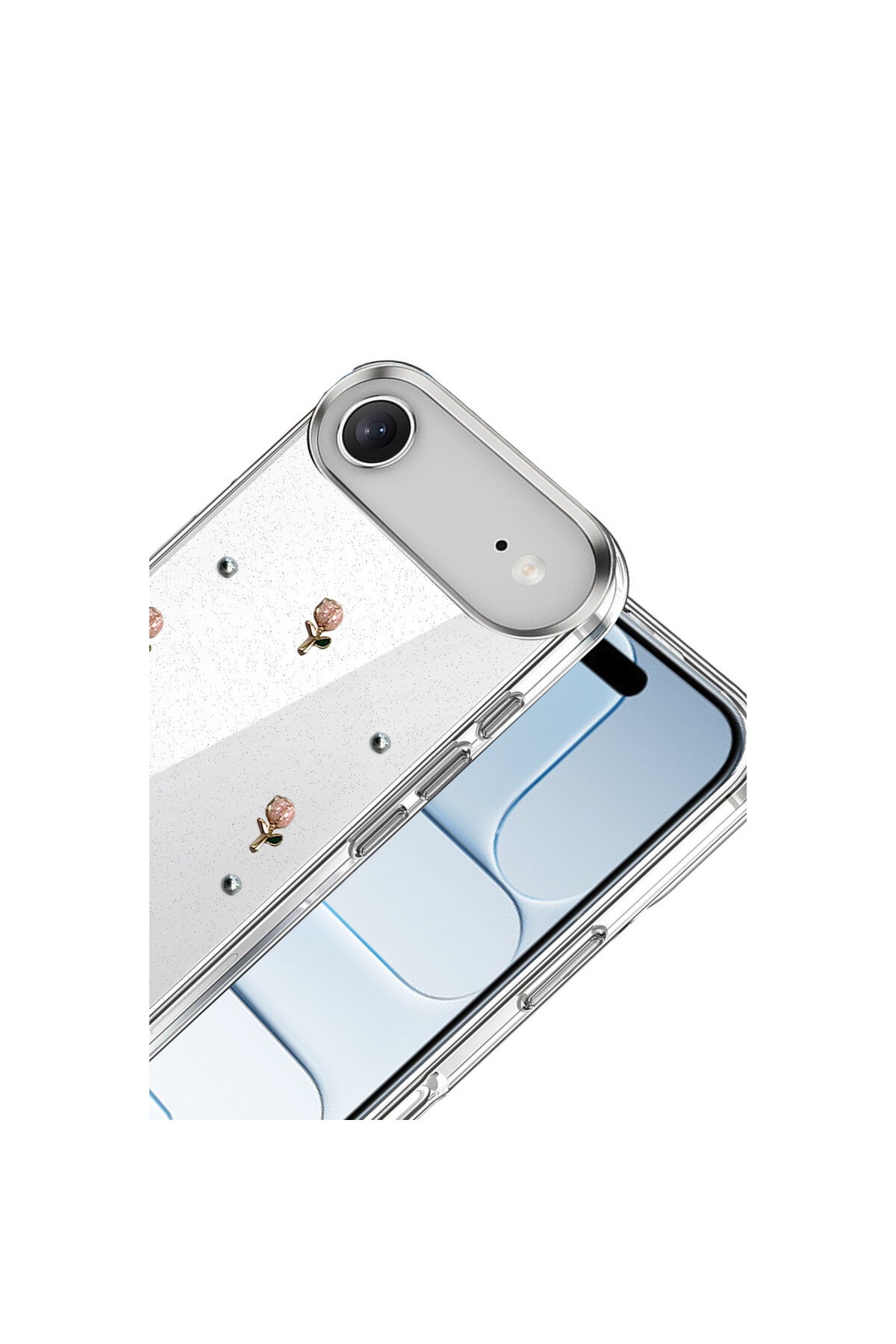 Apple iPhone 17 Air Uyumlu Fiyonk Desenli Kapak - Desen 6