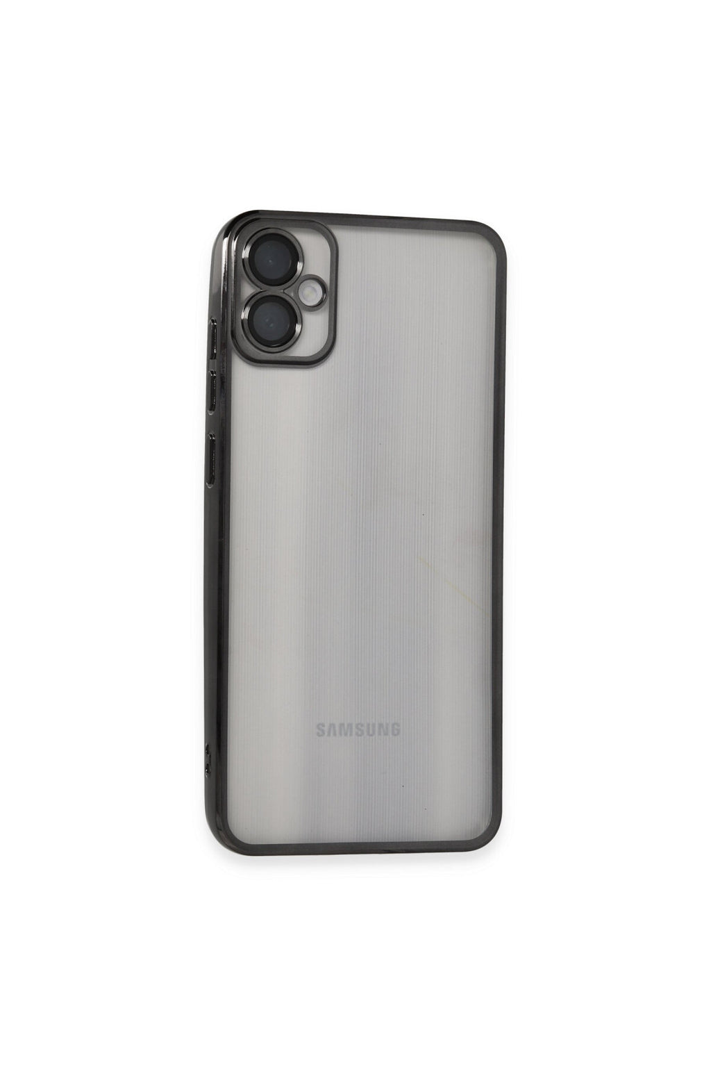 Samsung Galaxy A05 Uyumlu Kılıf Lensli Silikon - Siyah
