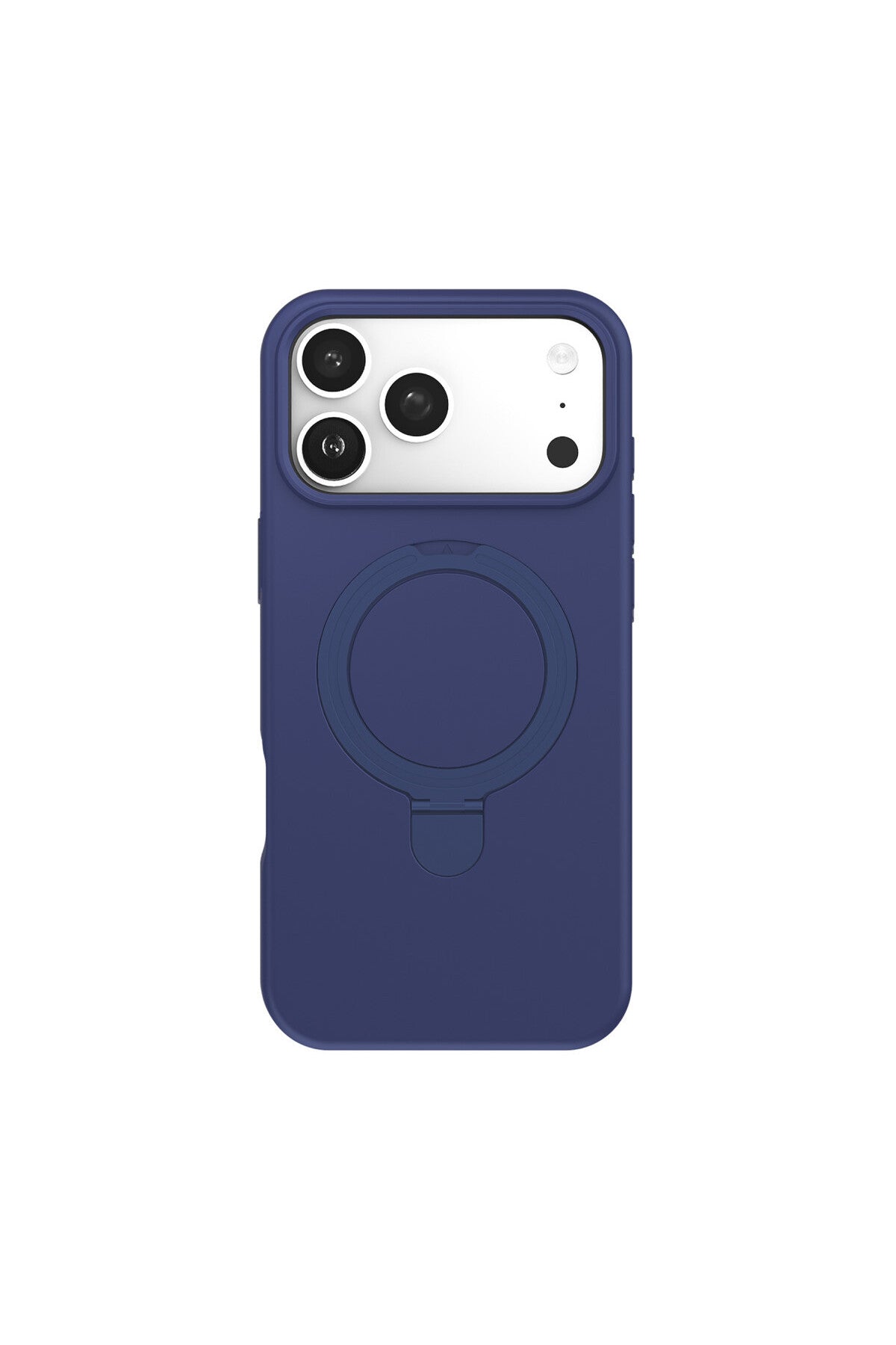 Apple iPhone 17 Pro Uyumlu Regal Magsafe Standlı Kapak - Lacivert