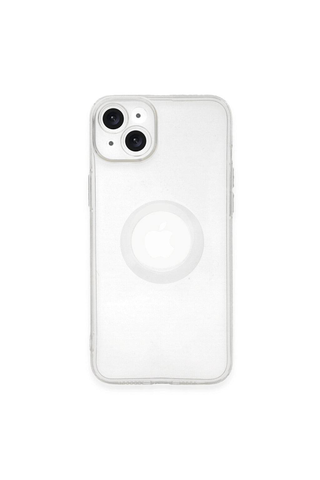 Apple iPhone 14 Plus Uyumlu Kılıf Santa Lens Silikon - Şeffaf