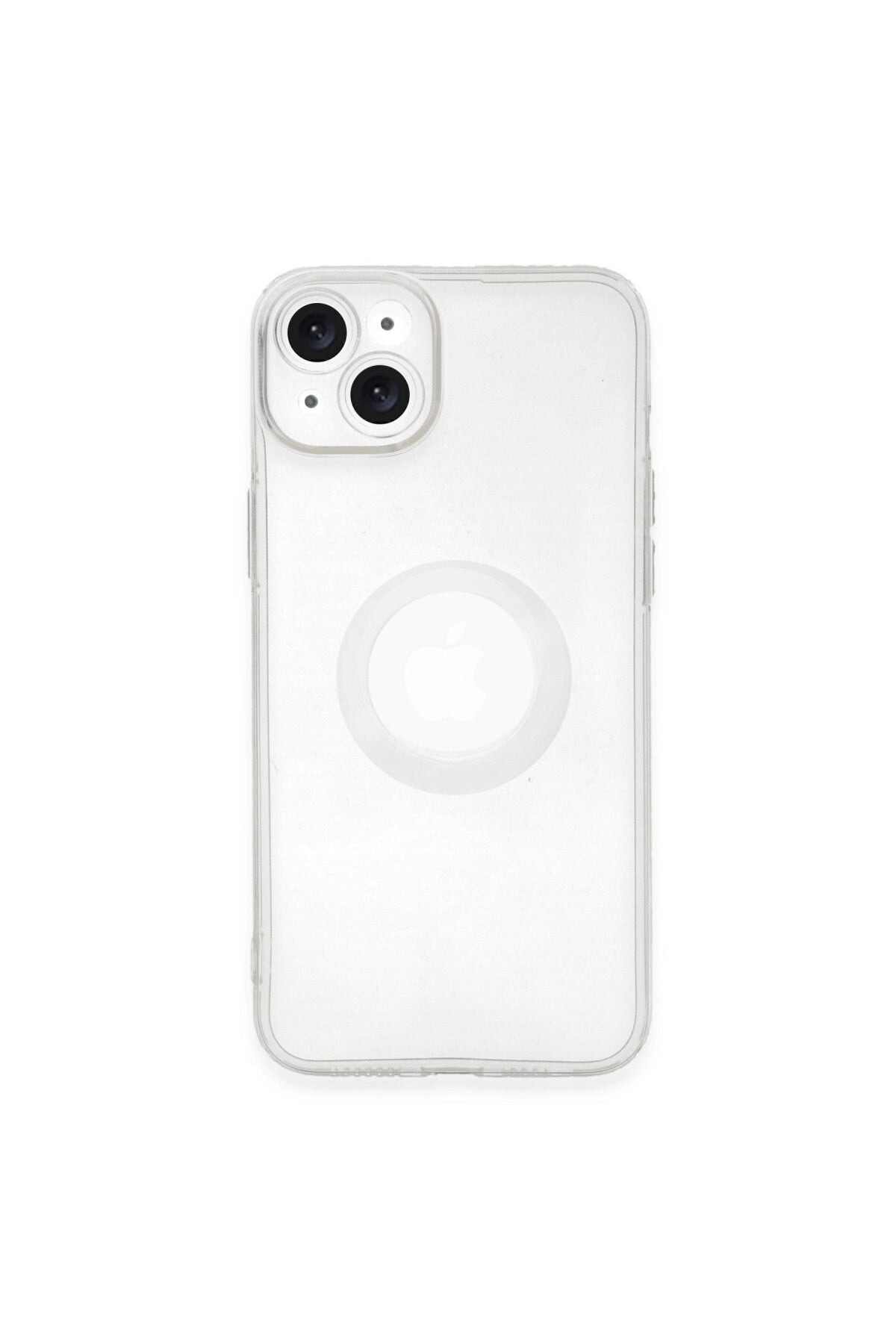 Apple iPhone 14 Plus Uyumlu Kılıf Santa Lens Silikon - Şeffaf