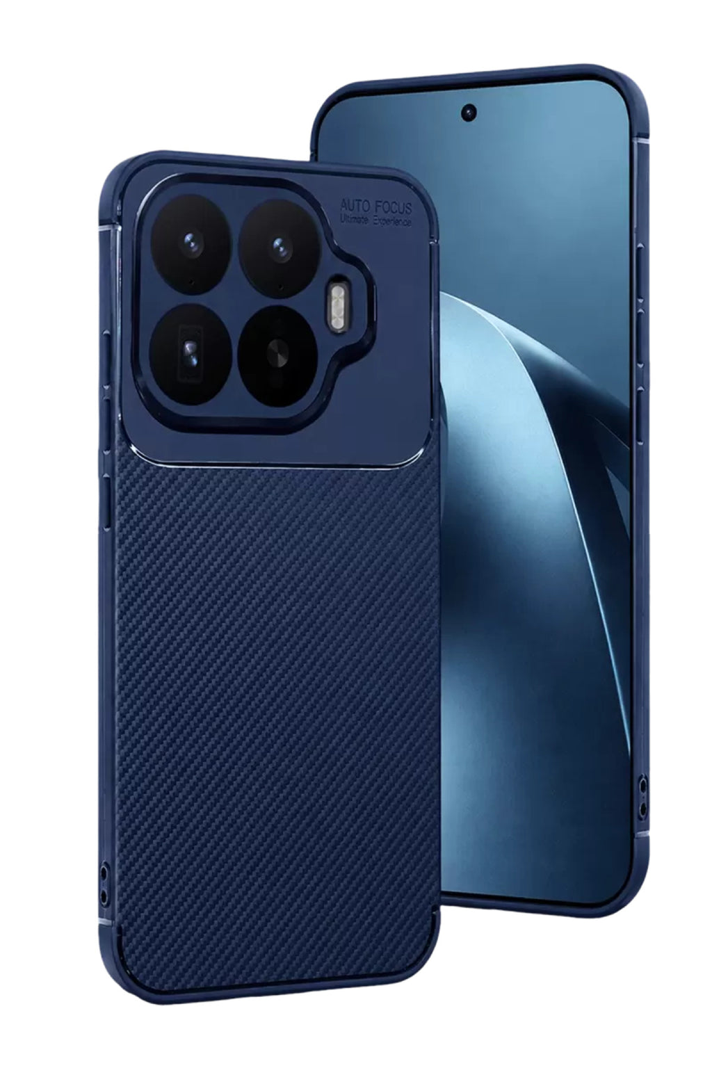 Xiaomi Mi 17T Uyumlu Auto Focus Karbon Kapak - Lacivert