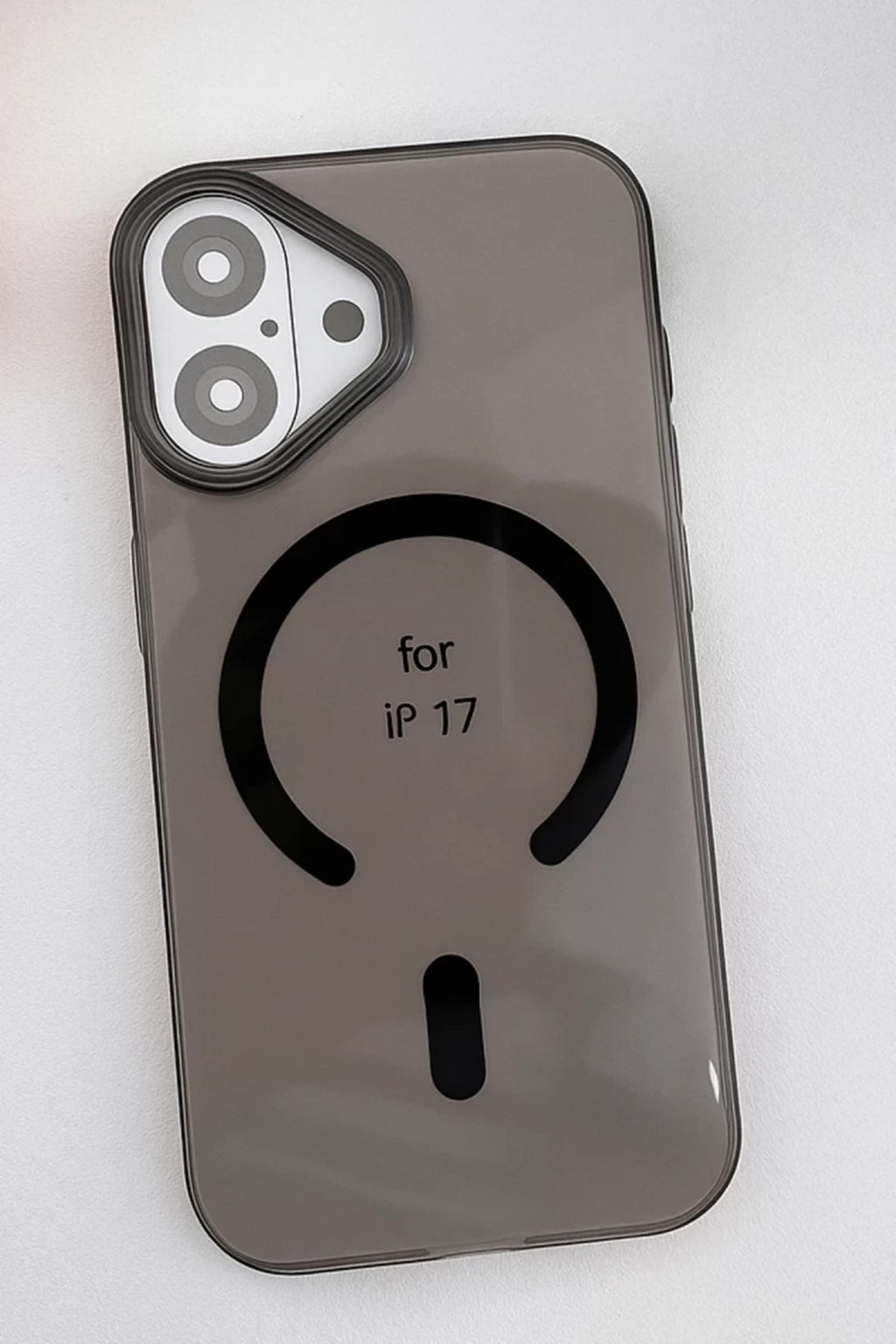 Joko Apple iPhone 17 Uyumlu PC Blank Magsafe Kapak - Siyah