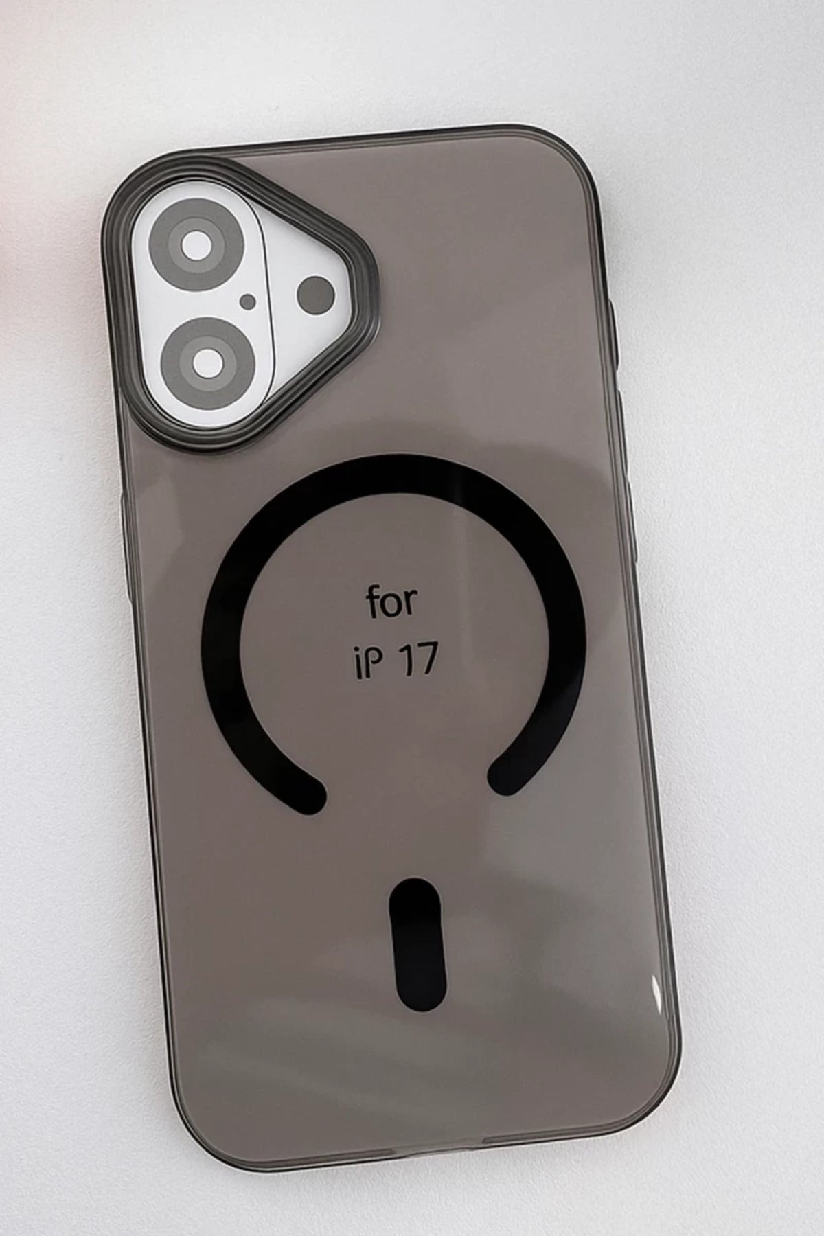 Joko Apple iPhone 17 Uyumlu PC Blank Magsafe Kapak - Siyah
