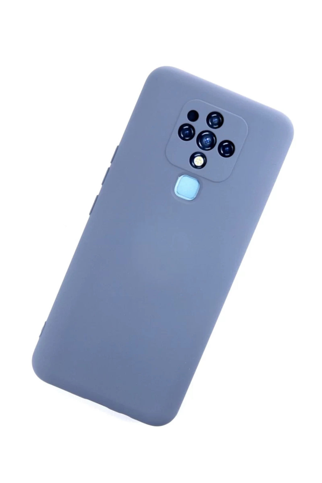 Tecno Camon 16 Uyumlu Kılıf Nano içi Kadife Silikon - Gri