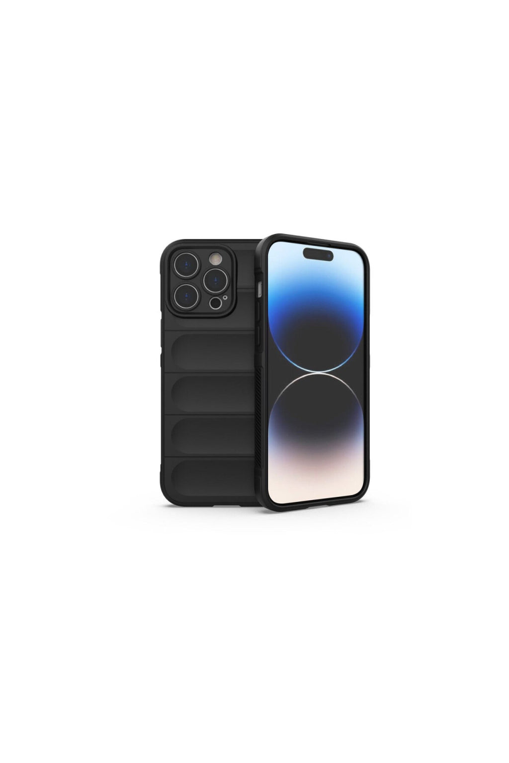 Apple iPhone 16 Pro Max Uyumlu Kılıf Optimum Silikon - Siyah
