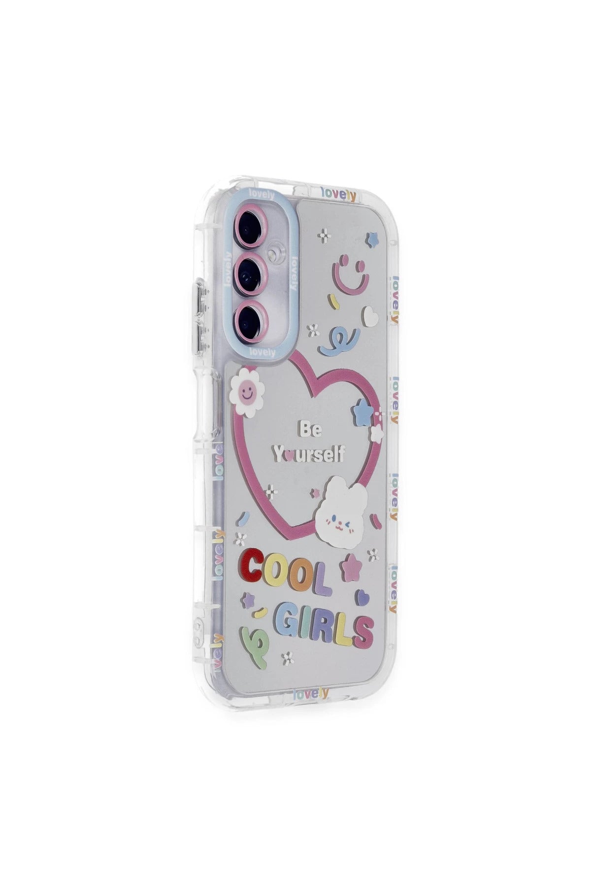 Samsung Galaxy A05S Uyumlu Kılıf Reflexion Desenli Kapak - Desen 1