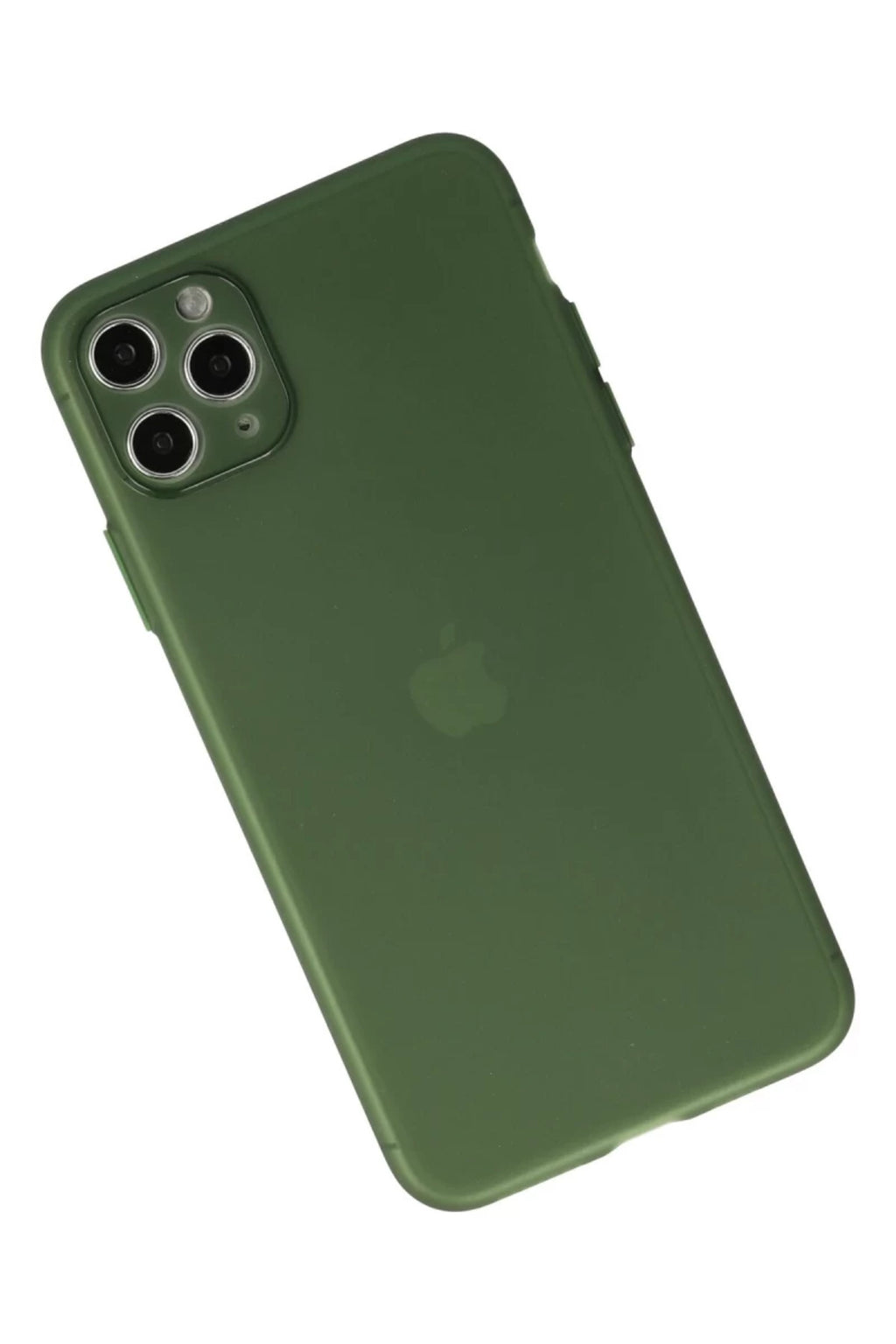 Apple iPhone 11 Pro Max Uyumlu Kılıf Puma Silikon - Yeşil