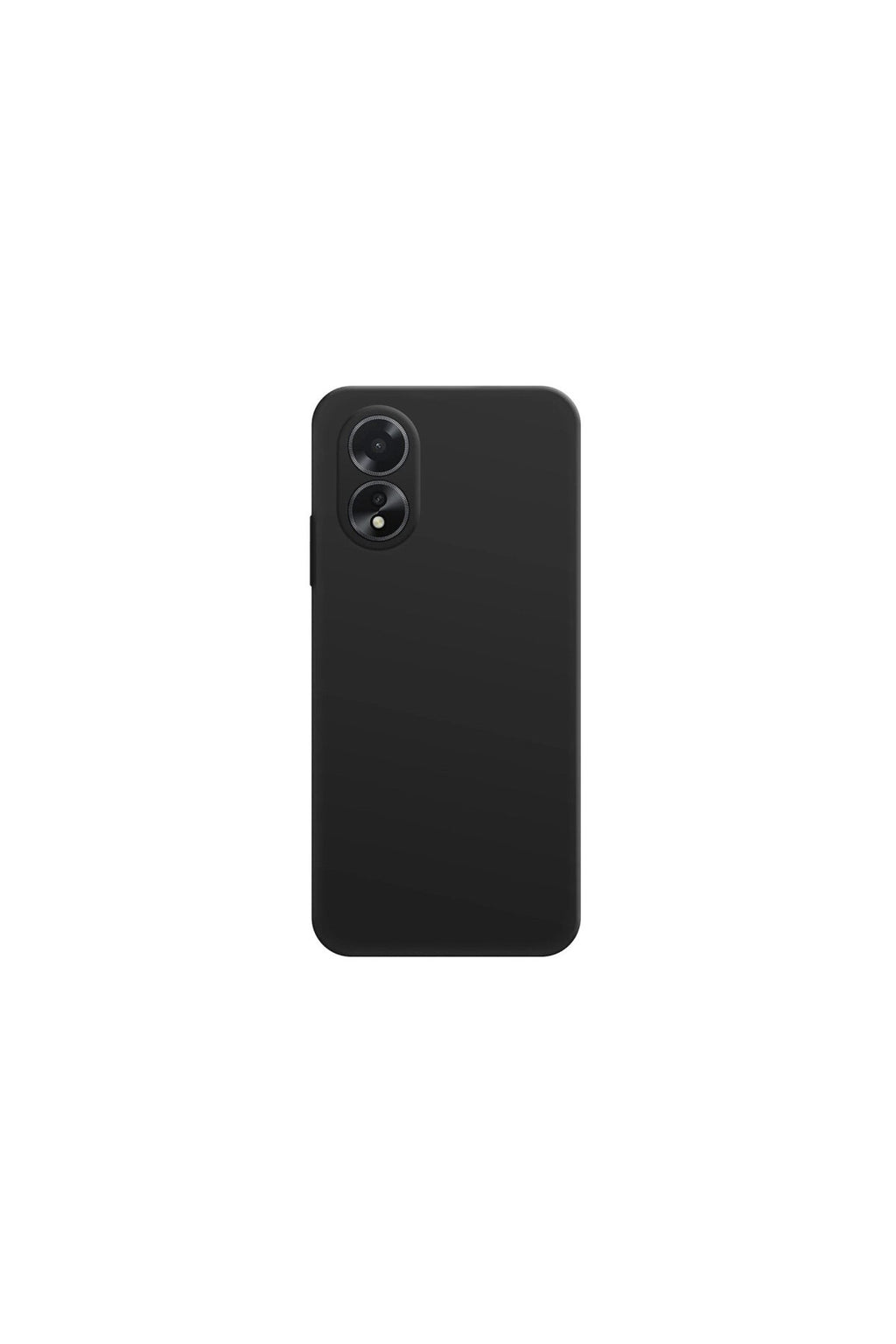 Oppo A38 Uyumlu Kılıf First Silikon - Siyah