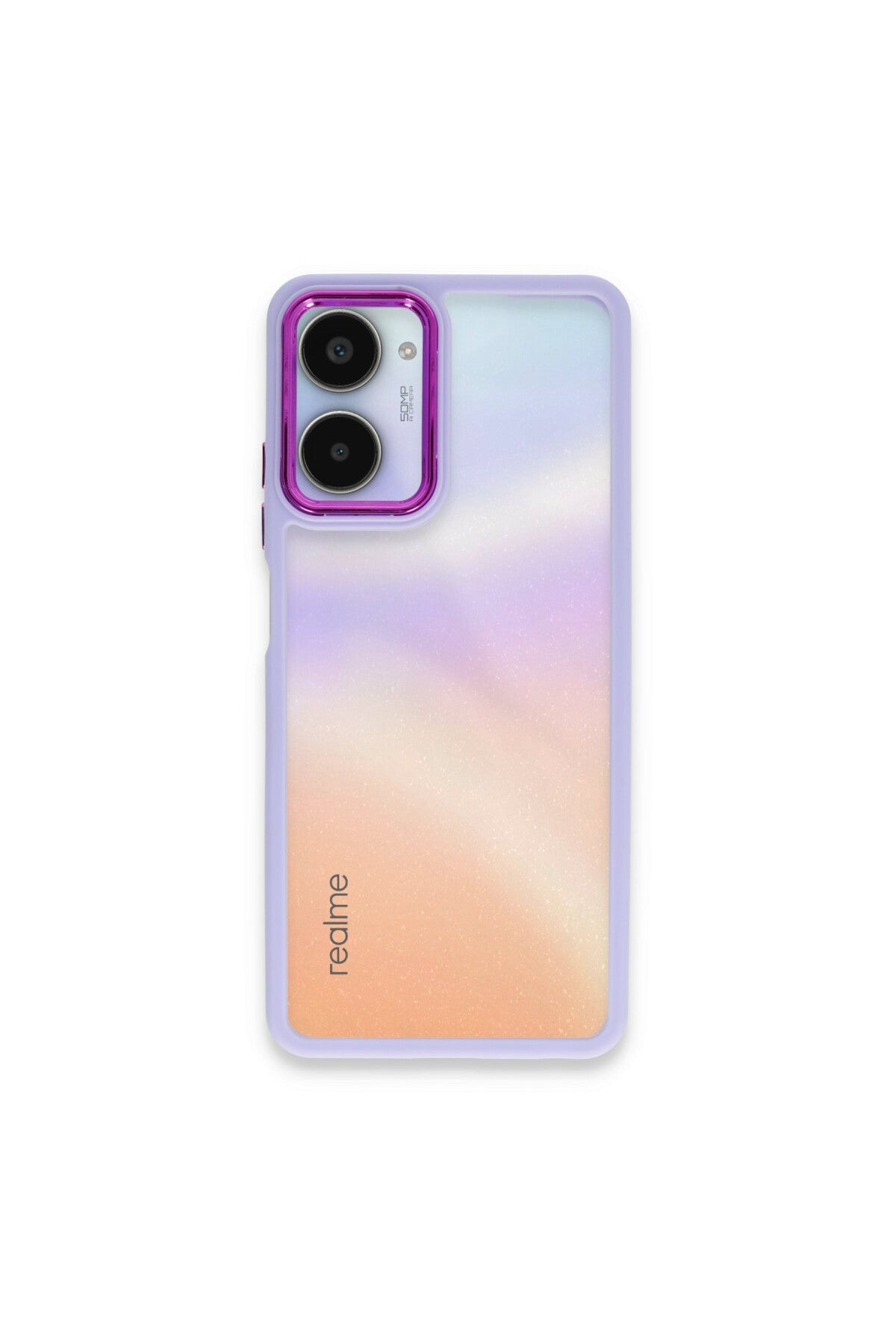 Realme 10 Pro 5G Uyumlu Kılıf Dora Kapak - Lila