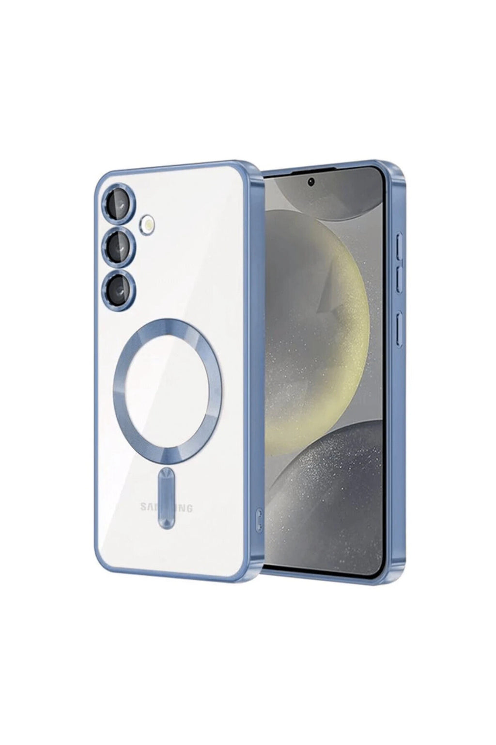 Samsung Galaxy A26 Uyumlu Kross Magneticsafe Kapak - Sierra Blue