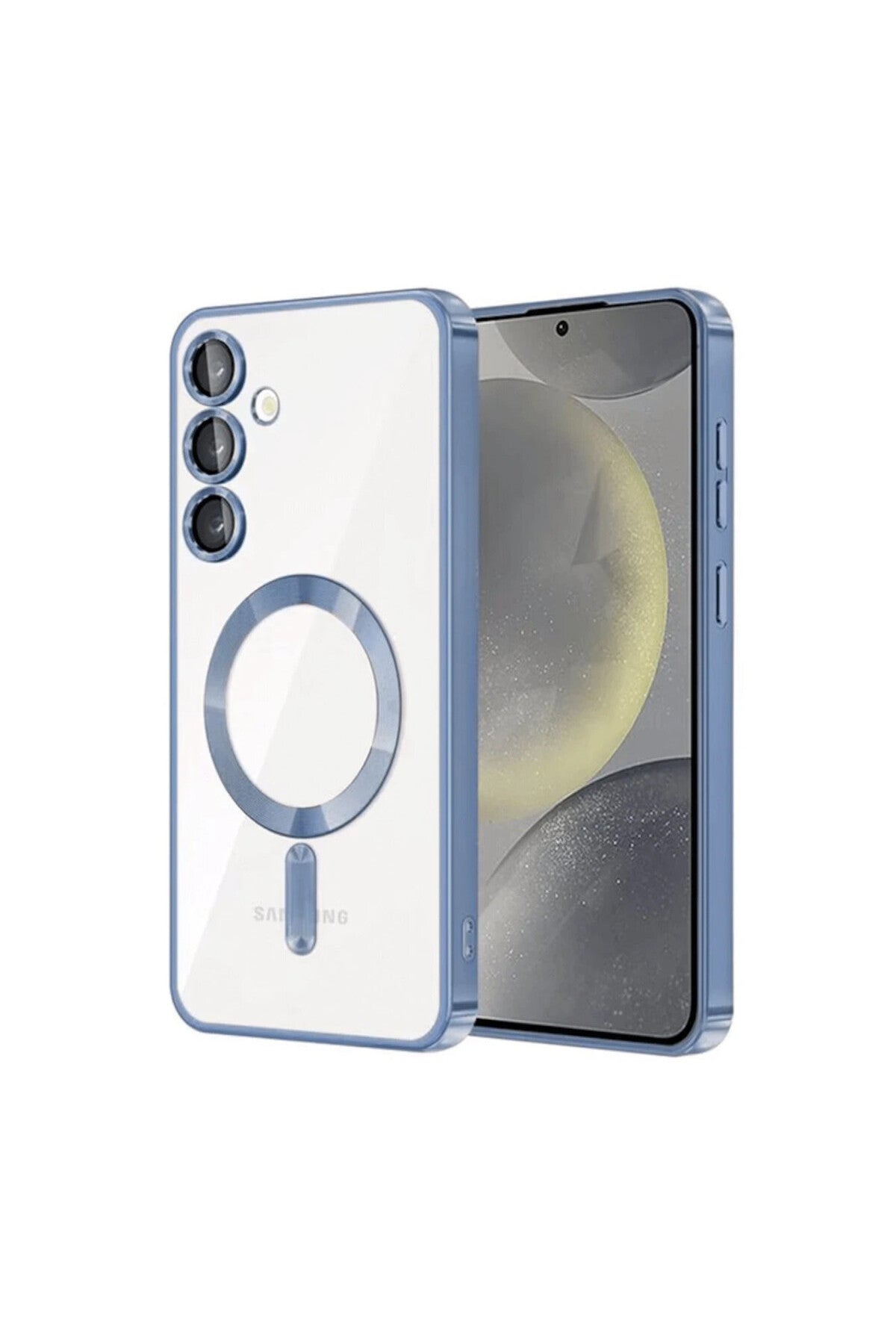 Samsung Galaxy A26 Uyumlu Kross Magneticsafe Kapak - Sierra Blue
