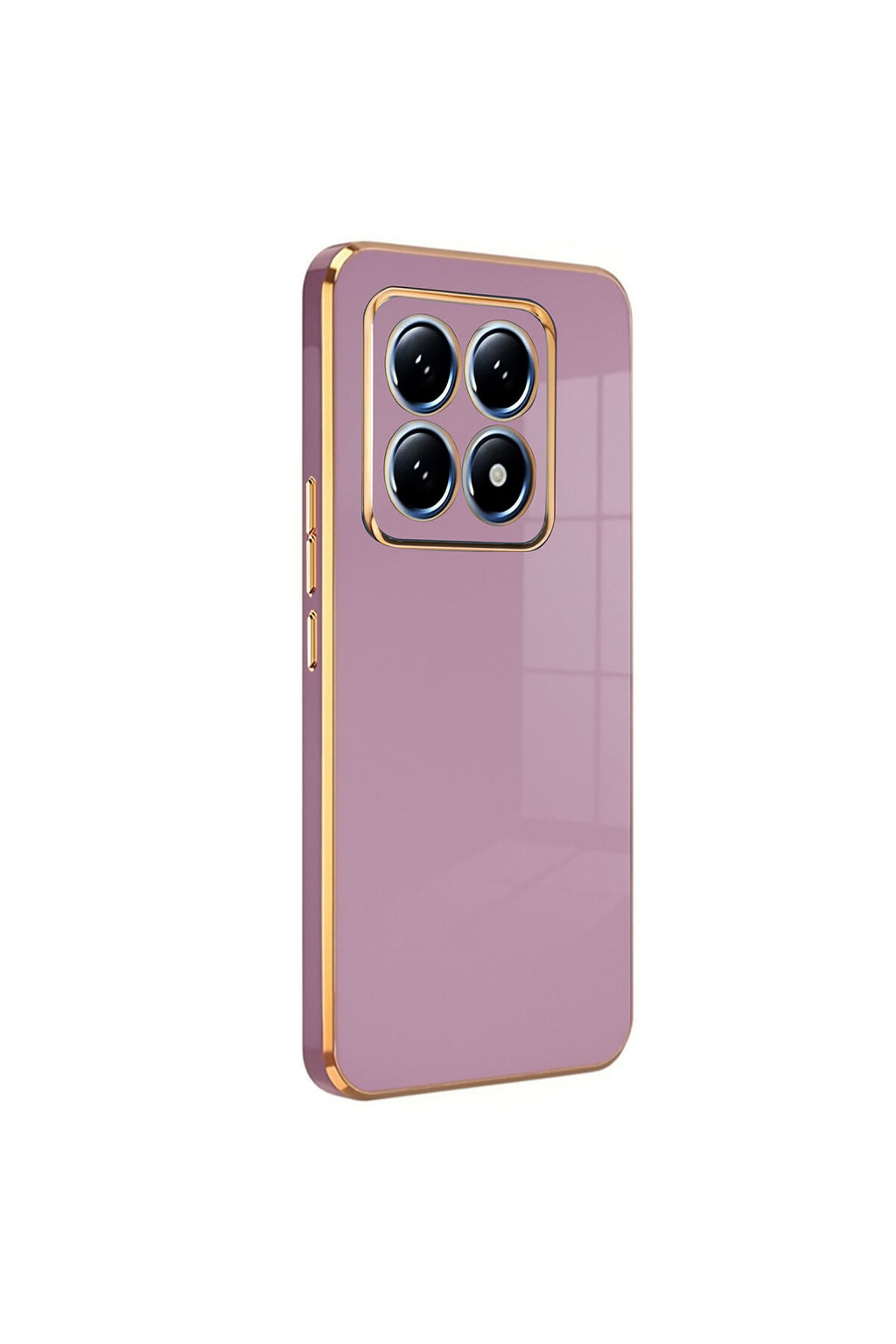 Xiaomi Mi 14T Pro Uyumlu Volet Silikon - Mor