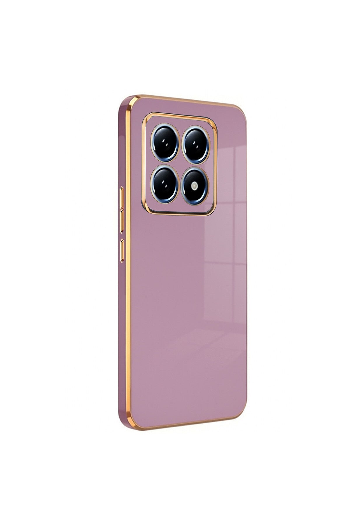Xiaomi Mi 14T Pro Uyumlu Volet Silikon - Mor