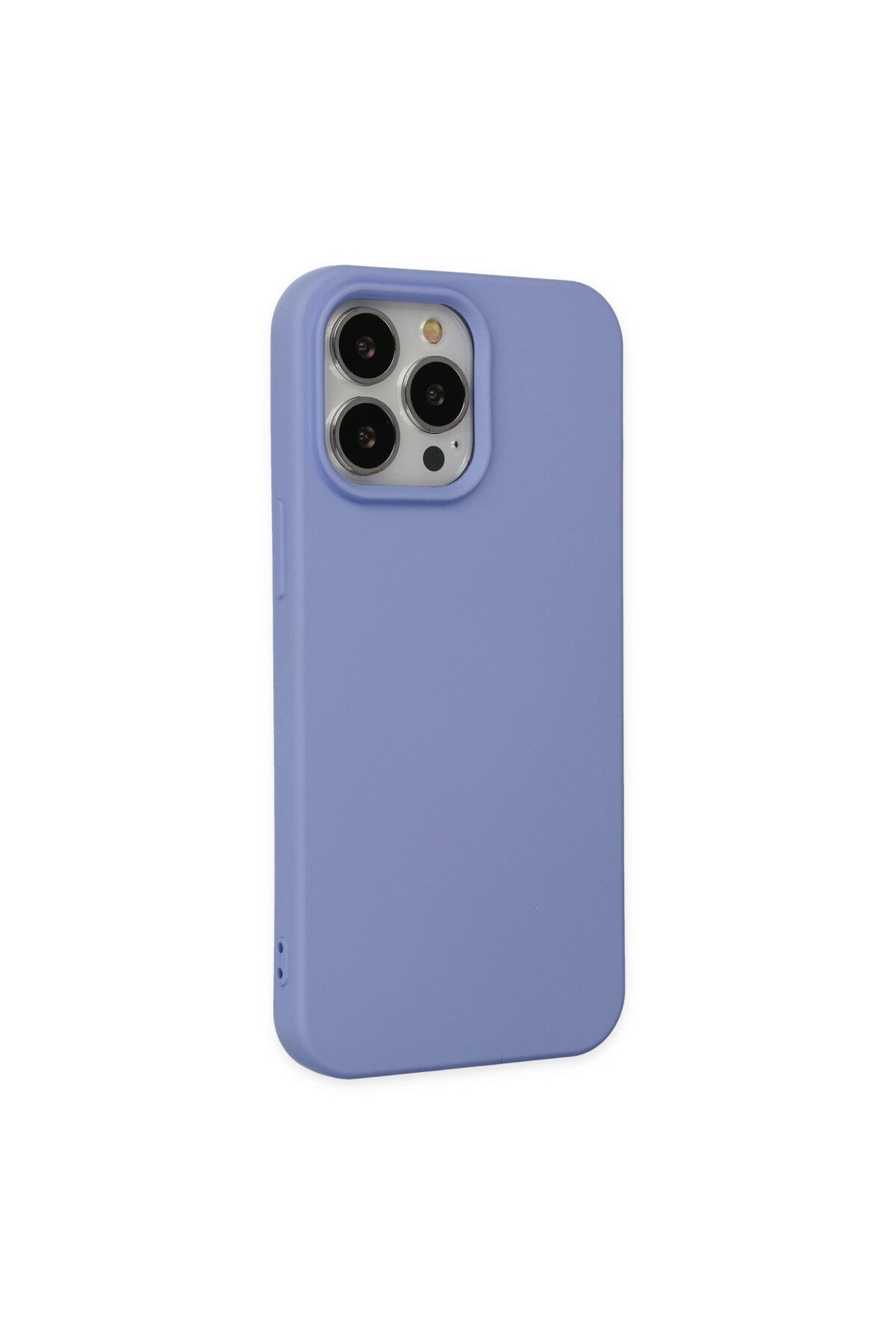 Apple iPhone 14 Pro Uyumlu Kılıf Nano içi Kadife Silikon - Lila