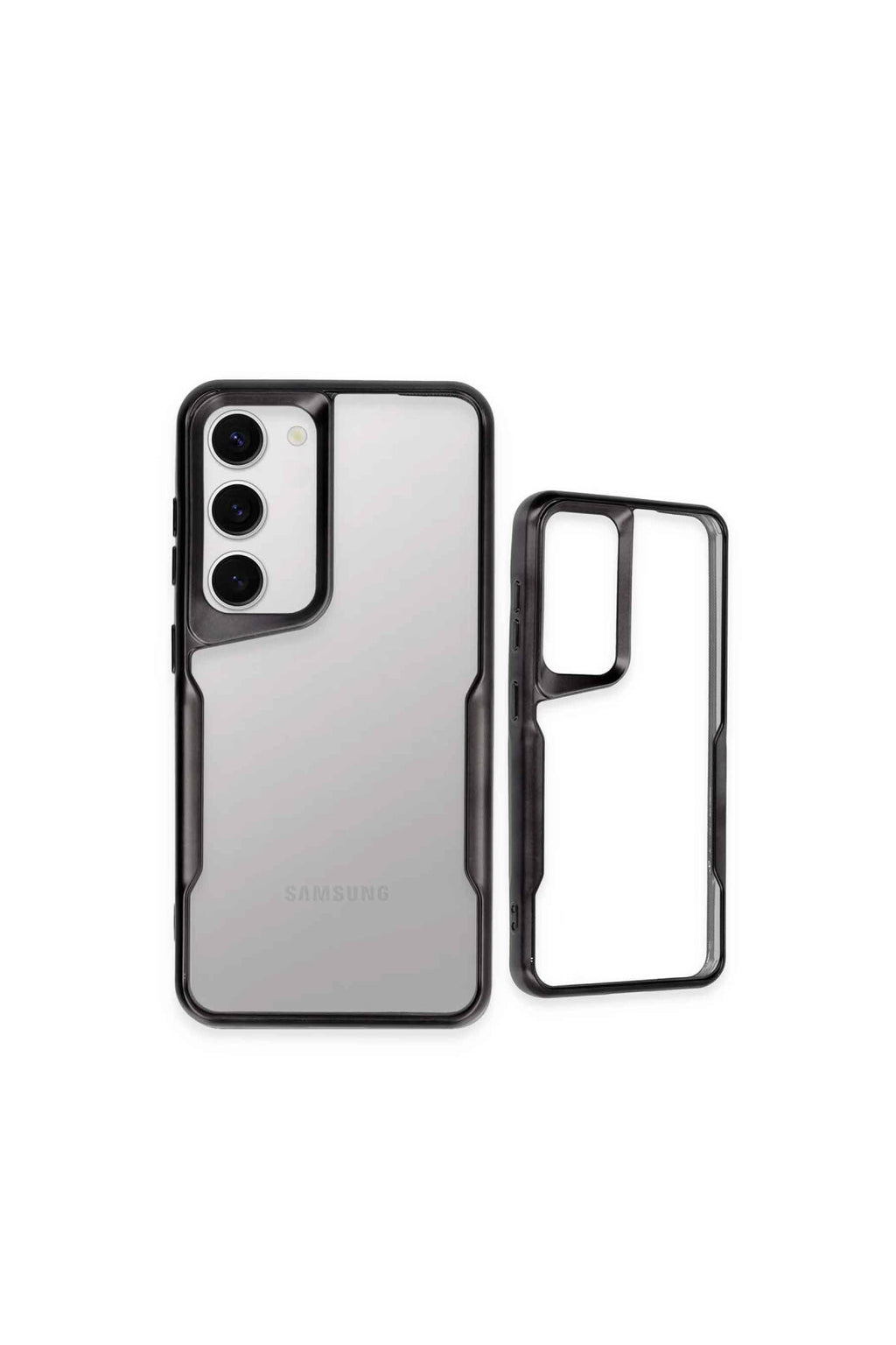 Samsung Galaxy S23 Uyumlu Kılıf Boyi Silikon Kapak - Siyah