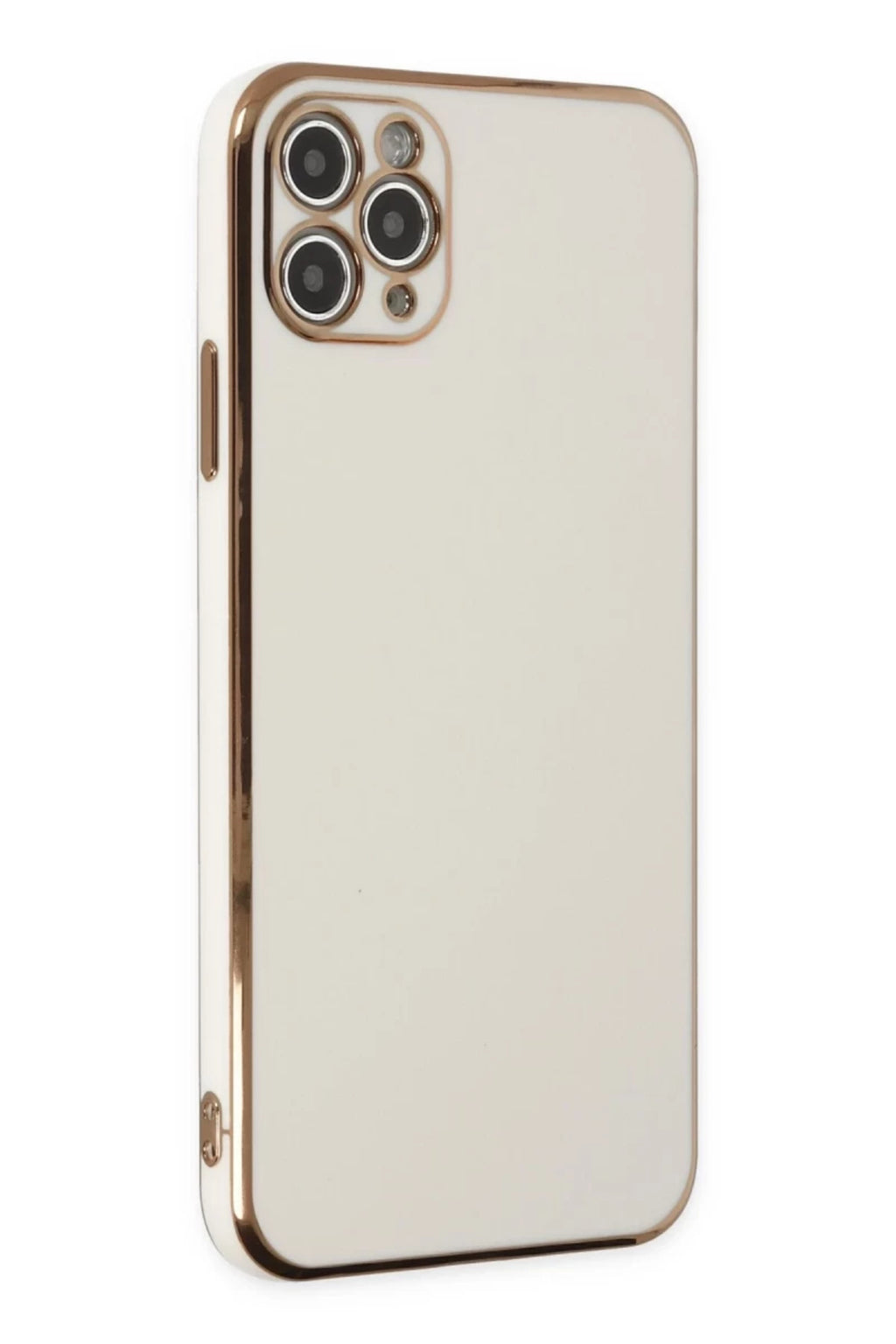 Apple iPhone 11 Pro Max Uyumlu Kılıf Volet Silikon - Beyaz