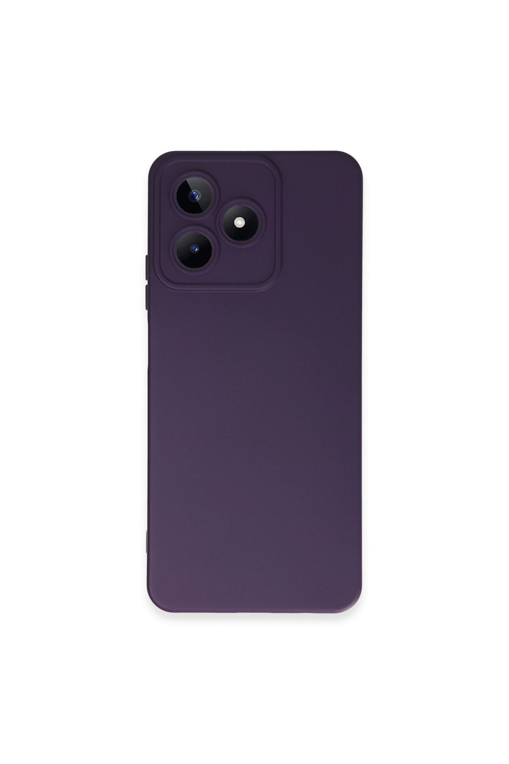 Realme C53 Uyumlu Kılıf Nano içi Kadife Silikon - Mor