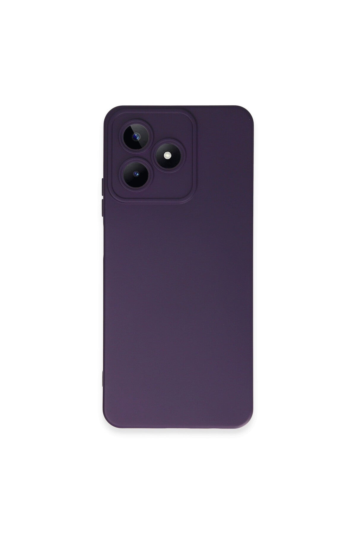Realme C53 Uyumlu Kılıf Nano içi Kadife Silikon - Mor