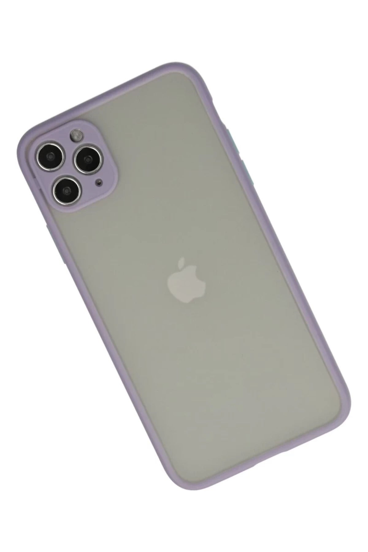 Apple iPhone 12 Pro Uyumlu Kılıf Montreal Silikon Kapak - Mor
