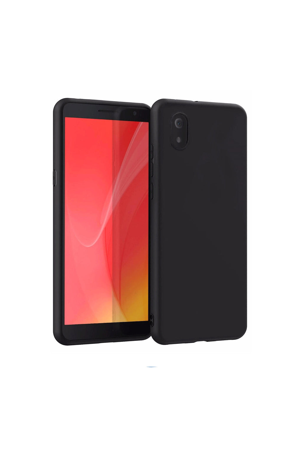 TCL L7 Uyumlu Kılıf First Silikon - Siyah