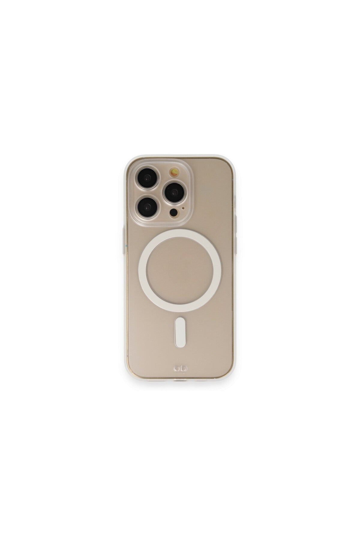 Apple iPhone 14 Pro Uyumlu Kılıf Grand Magneticsafe Kapak - Şeffaf