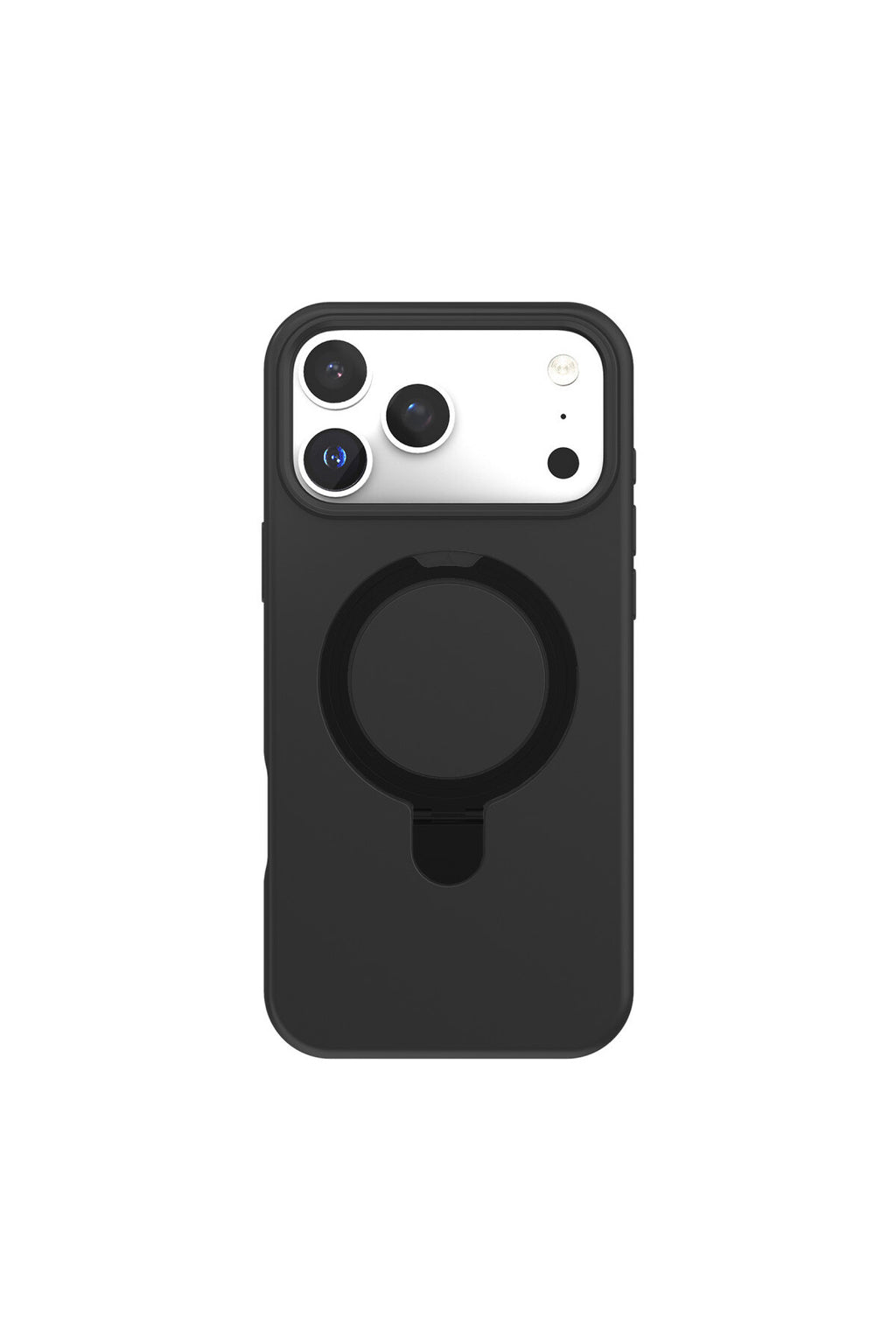 Apple iPhone 17 Pro Max Uyumlu Regal Magsafe Standlı Kapak - Siyah