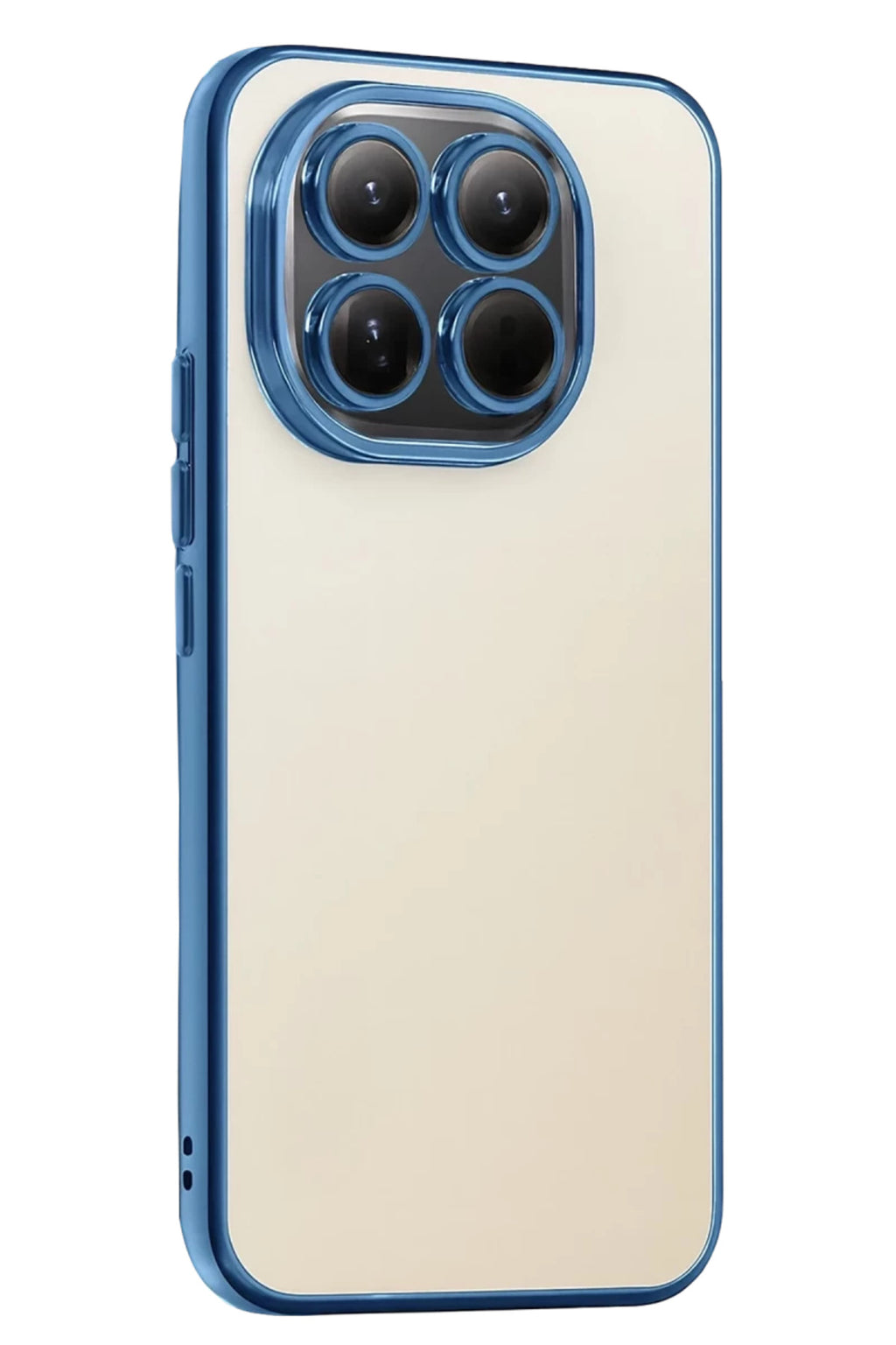 Xiaomi Mi 15 Uyumlu Lensli Silikon - Açık Mavi