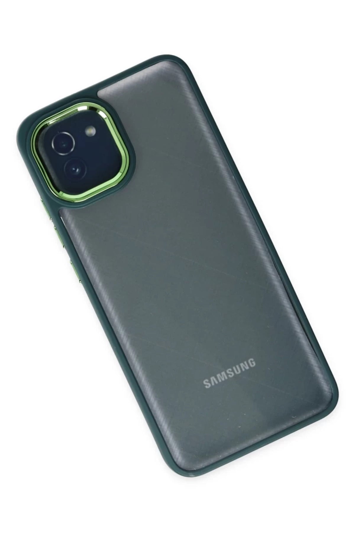 Samsung Galaxy A03 Uyumlu Kılıf Dora Kapak - Haki Yeşil