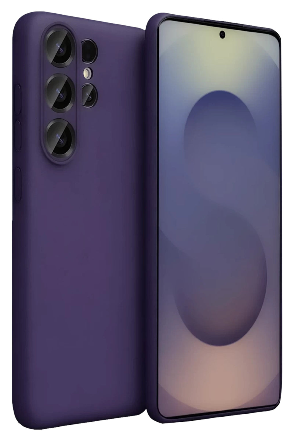 Samsung Galaxy S26 Ultra Uyumlu First Silikon - Mürdüm