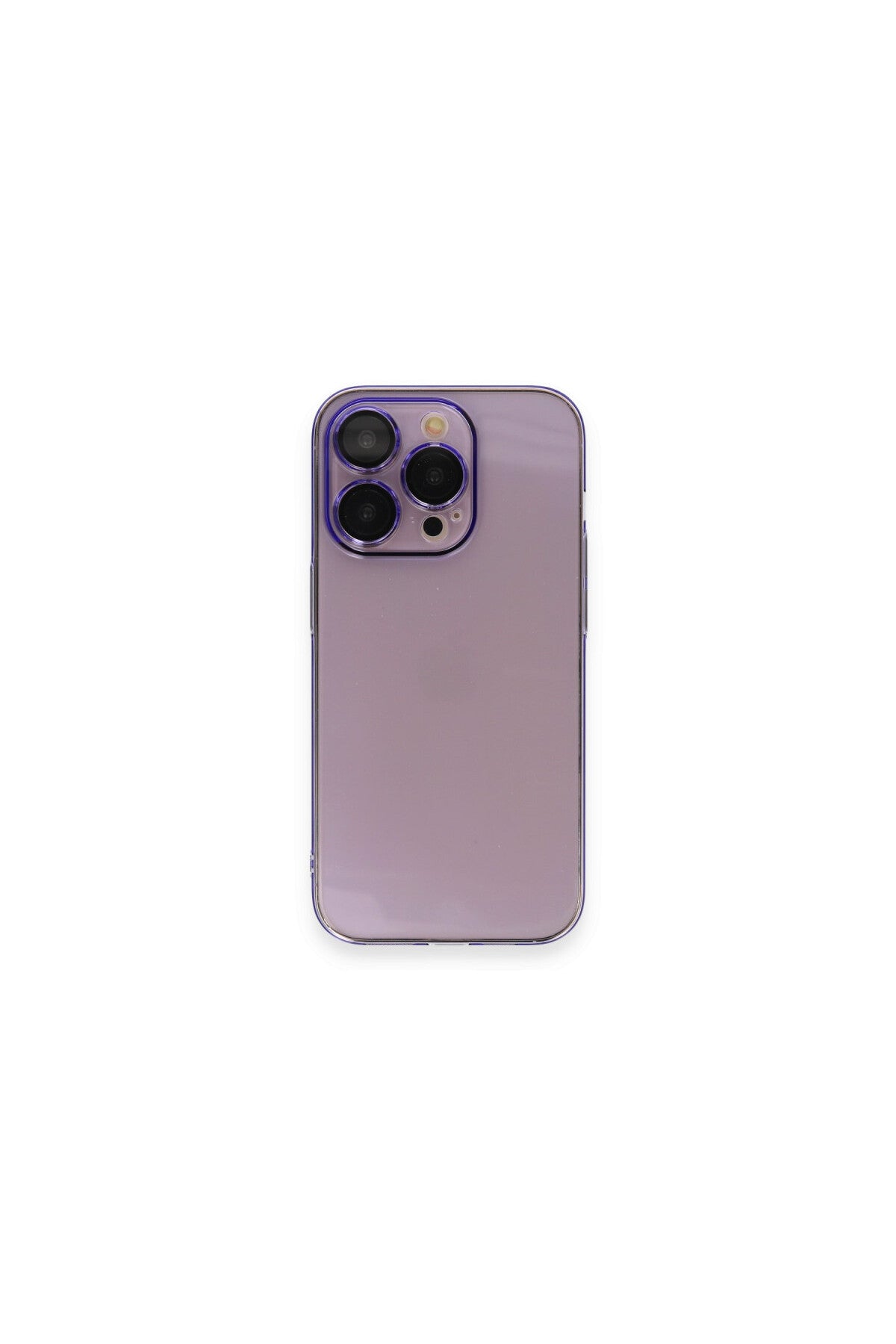 Apple iPhone 13 Pro Max Uyumlu Kılıf Armada Lensli Kapak - Lila