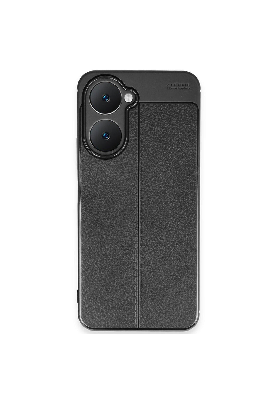 Vivo Y18 Uyumlu Kılıf Auto Focus Kapak - Siyah