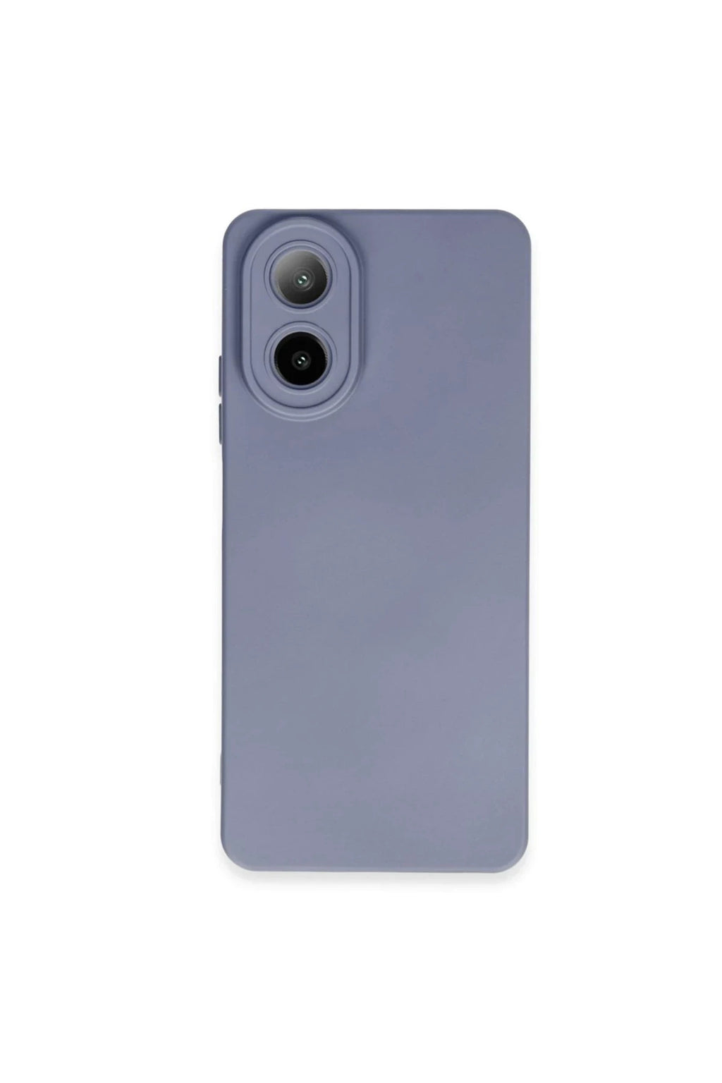Oppo A38 Uyumlu Kılıf Nano içi Kadife Silikon - Gri