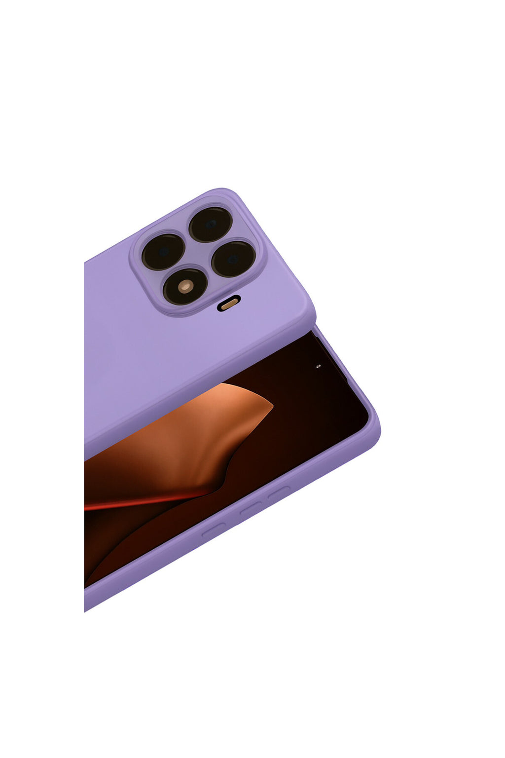 Xiaomi Mi 15T Pro Uyumlu Nano içi Kadife Silikon - Lila