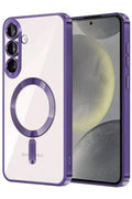Samsung Galaxy A37 5G Uyumlu Kross Magneticsafe Kapak - Mor