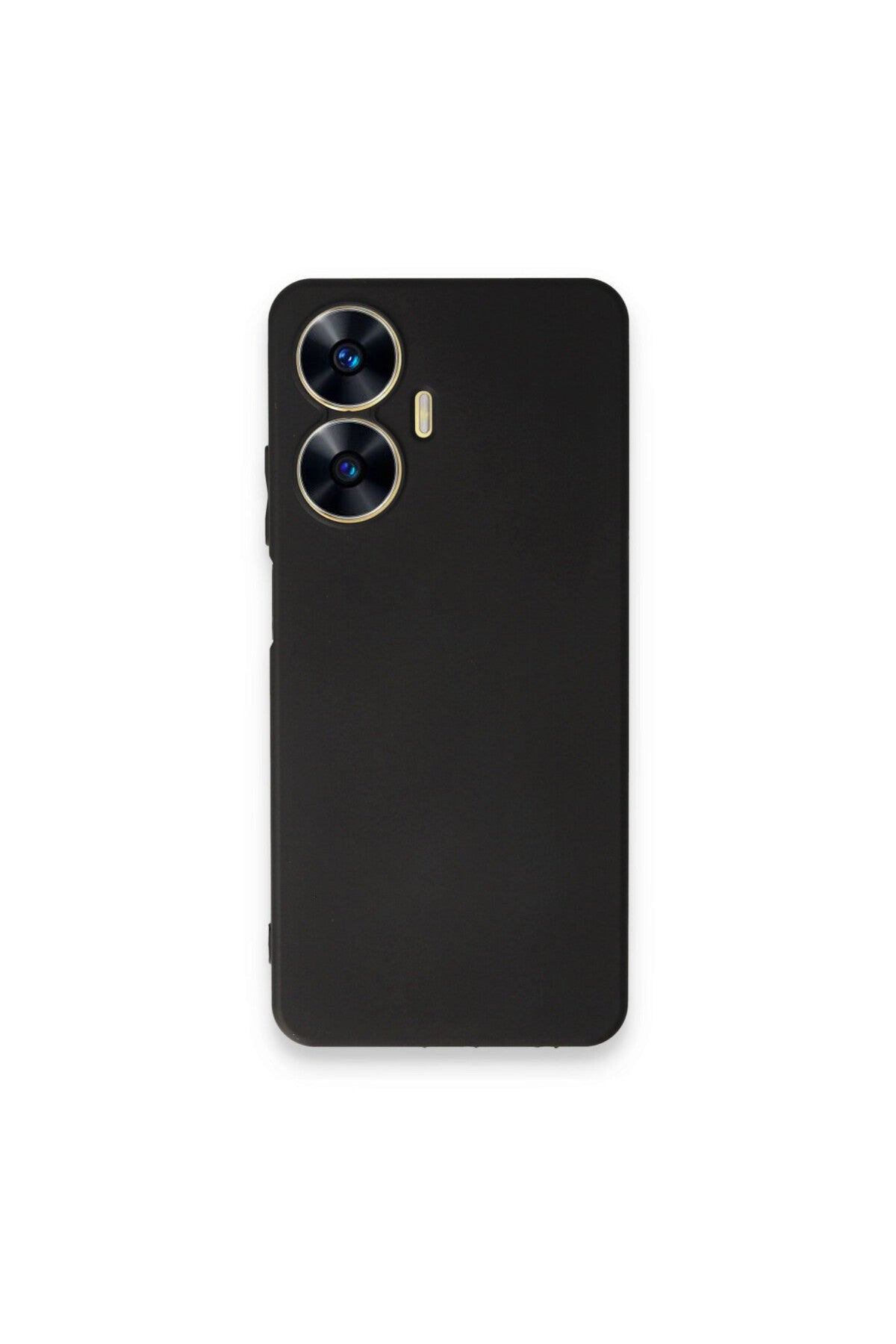 Realme C55 Uyumlu Kılıf First Silikon - Siyah