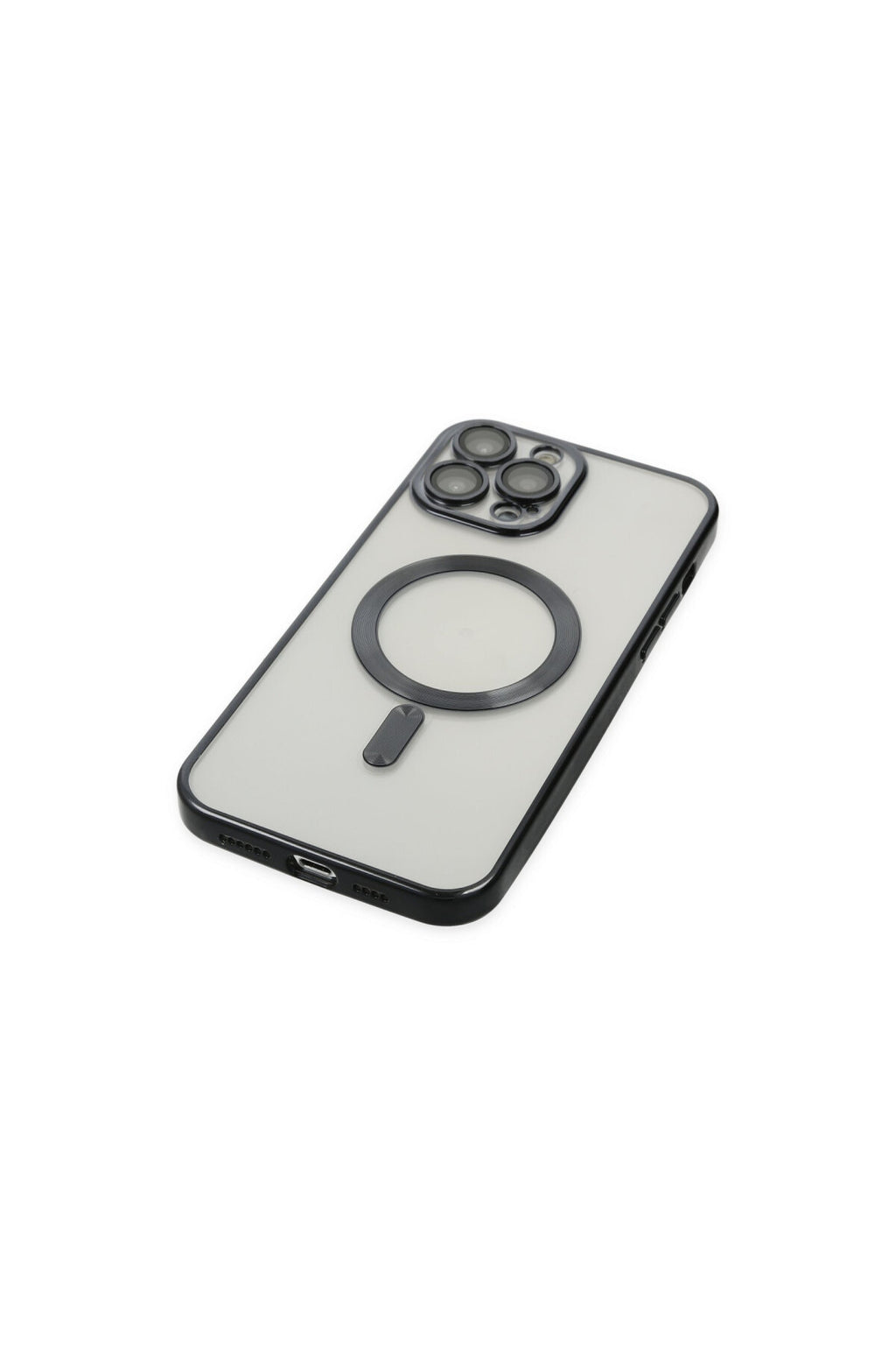 Apple iPhone 14 Pro Uyumlu Kılıf Kross Magneticsafe Kapak - Siyah