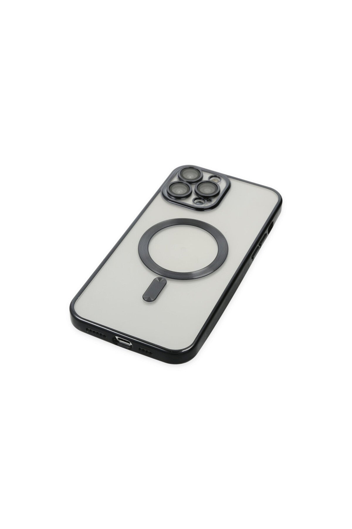 Apple iPhone 14 Pro Uyumlu Kılıf Kross Magneticsafe Kapak - Siyah