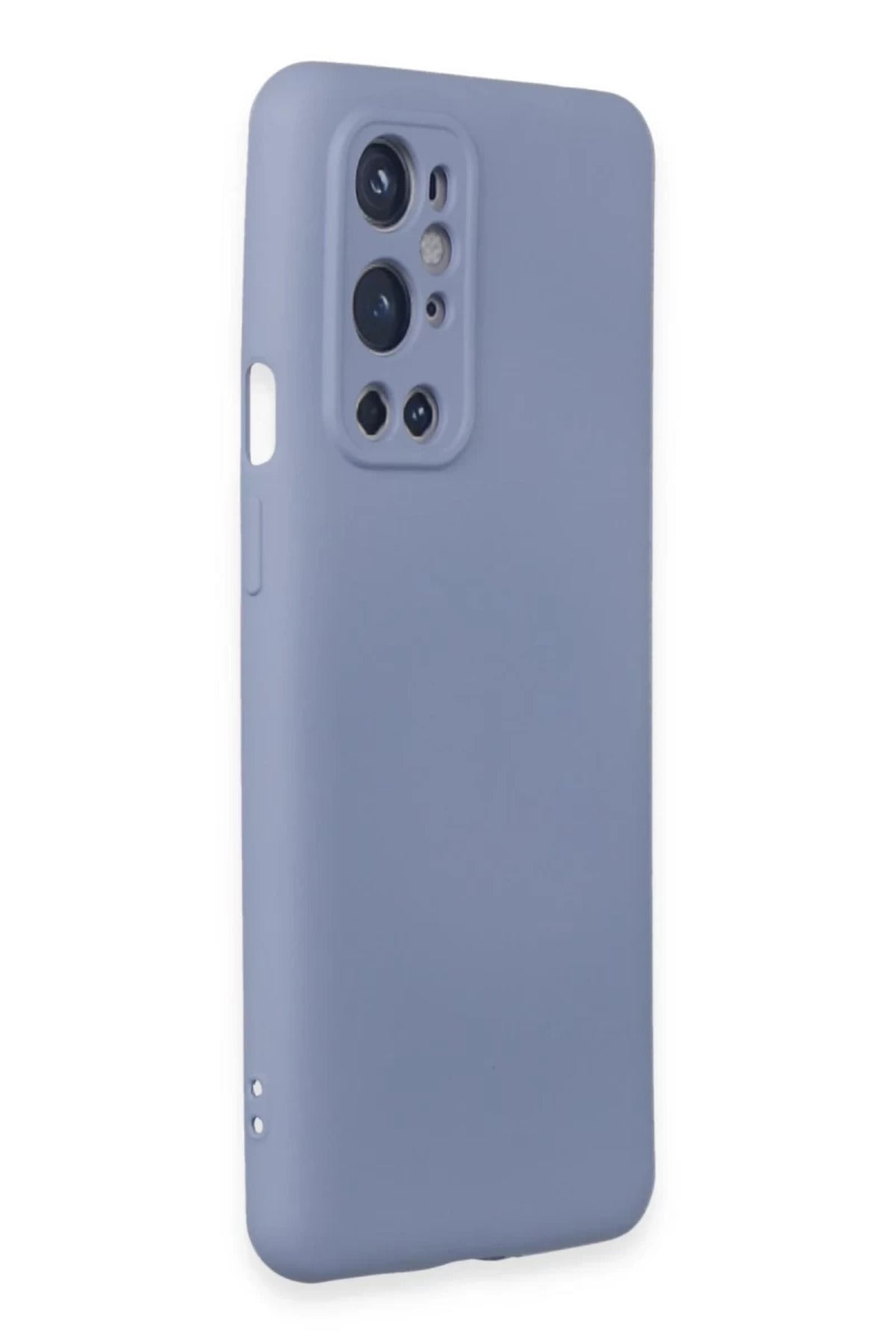 One Plus 9 Pro Kılıf Nano içi Kadife Silikon - Mor