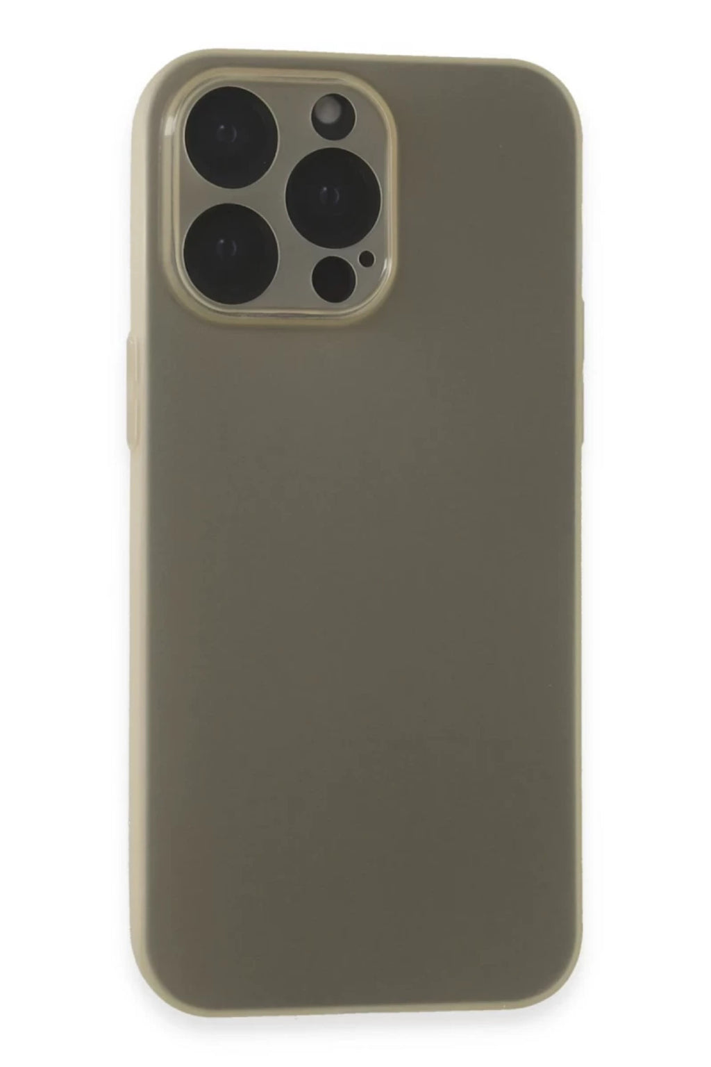 Apple iPhone 15 Pro Max Uyumlu Kılıf Puma Silikon - Titan Gri
