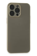 Apple iPhone 15 Pro Max Uyumlu Kılıf Puma Silikon - Titan Gri
