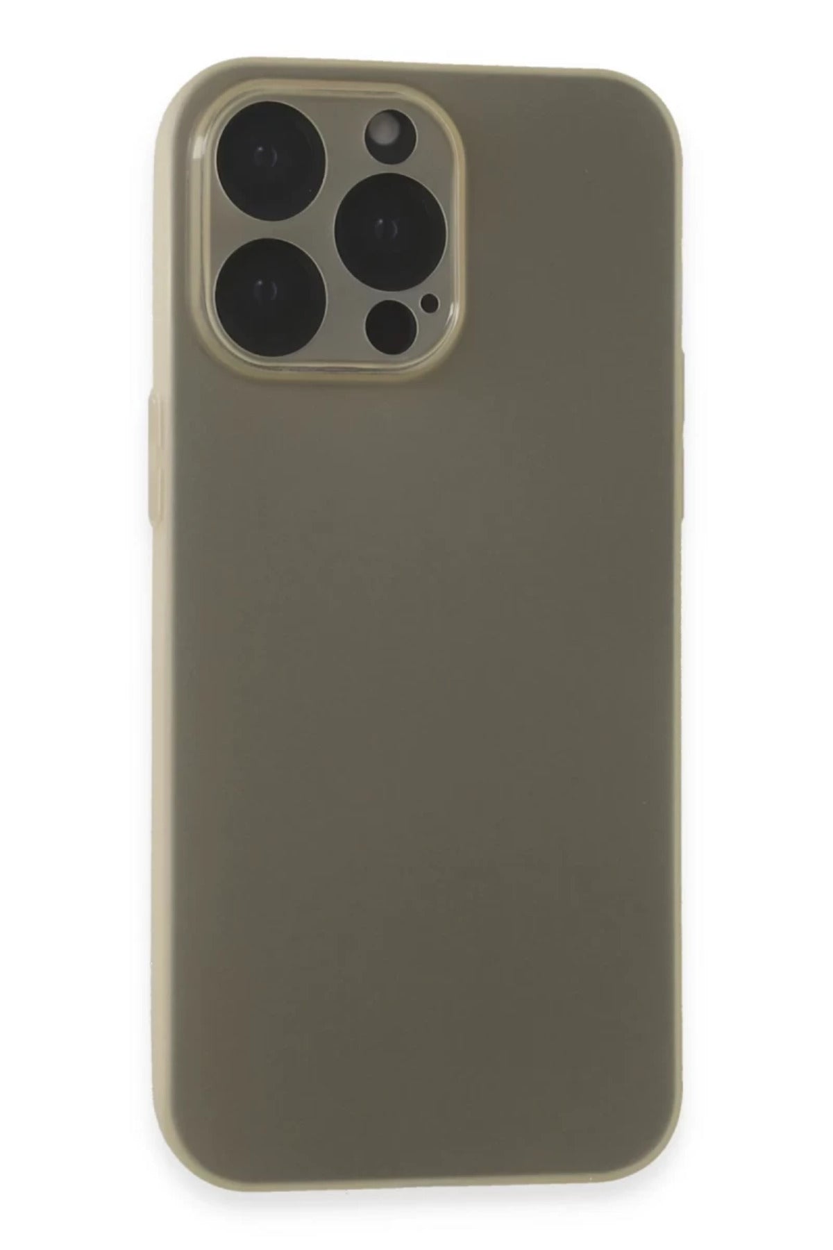 Apple iPhone 15 Pro Max Uyumlu Kılıf Puma Silikon - Titan Gri